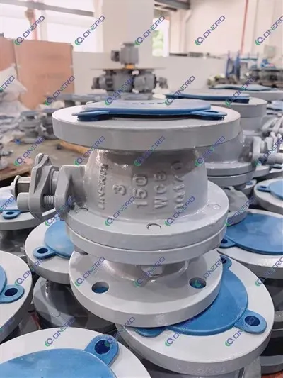 Zamykany zawór kulowy ze stali węglowej